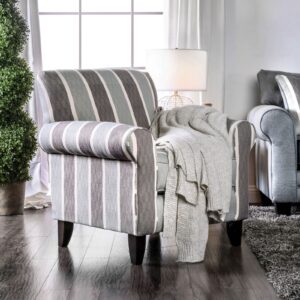 Misty Stripe Chair SM8141-CH-ST By Furniture of America