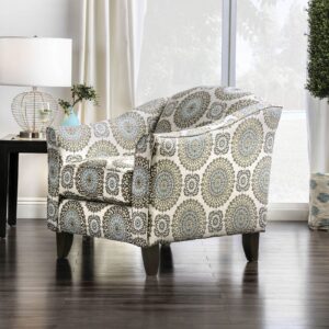 Misty Floral Chair SM8141-CH-FL By Furniture of America