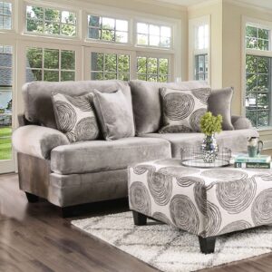 Bonaventura Sofa SM5142GY-SF  BY Furniture of America