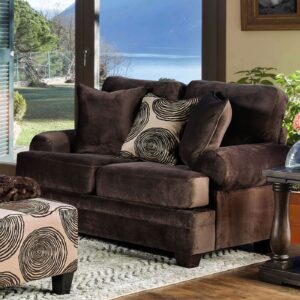 Bonaventura Love Seat SM5142BR-LV BY Furniture of America