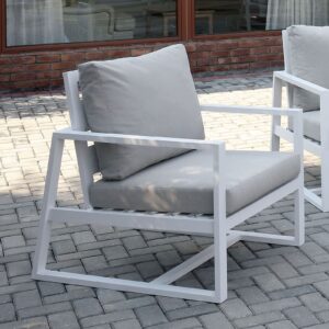 India Patio Arm Chair CM-OS2590BG-AC-1PK By Furniture of America