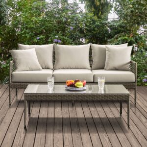 Aleisha Patio Sofa CM-OS2589-SF By Furniture of America