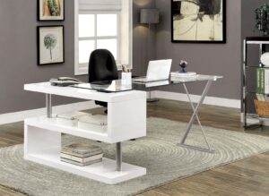 Bronwen Desk CM-DK6131WH By Furniture of America