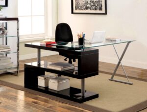 Bronwen Desk CM-DK6131BK By Furniture of America
