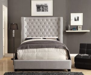 Mirabelle Bed CM7679IV E.King By Furniture of America