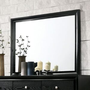 Chrissy Mirror CM7552BK-M By Furniture of America
