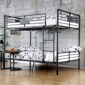 Olga Full/Full Bunk Bed CM-BK913FF BY Furniture of America