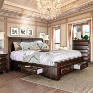 Brandt Bed CM7302CH E.King By Furniture of America