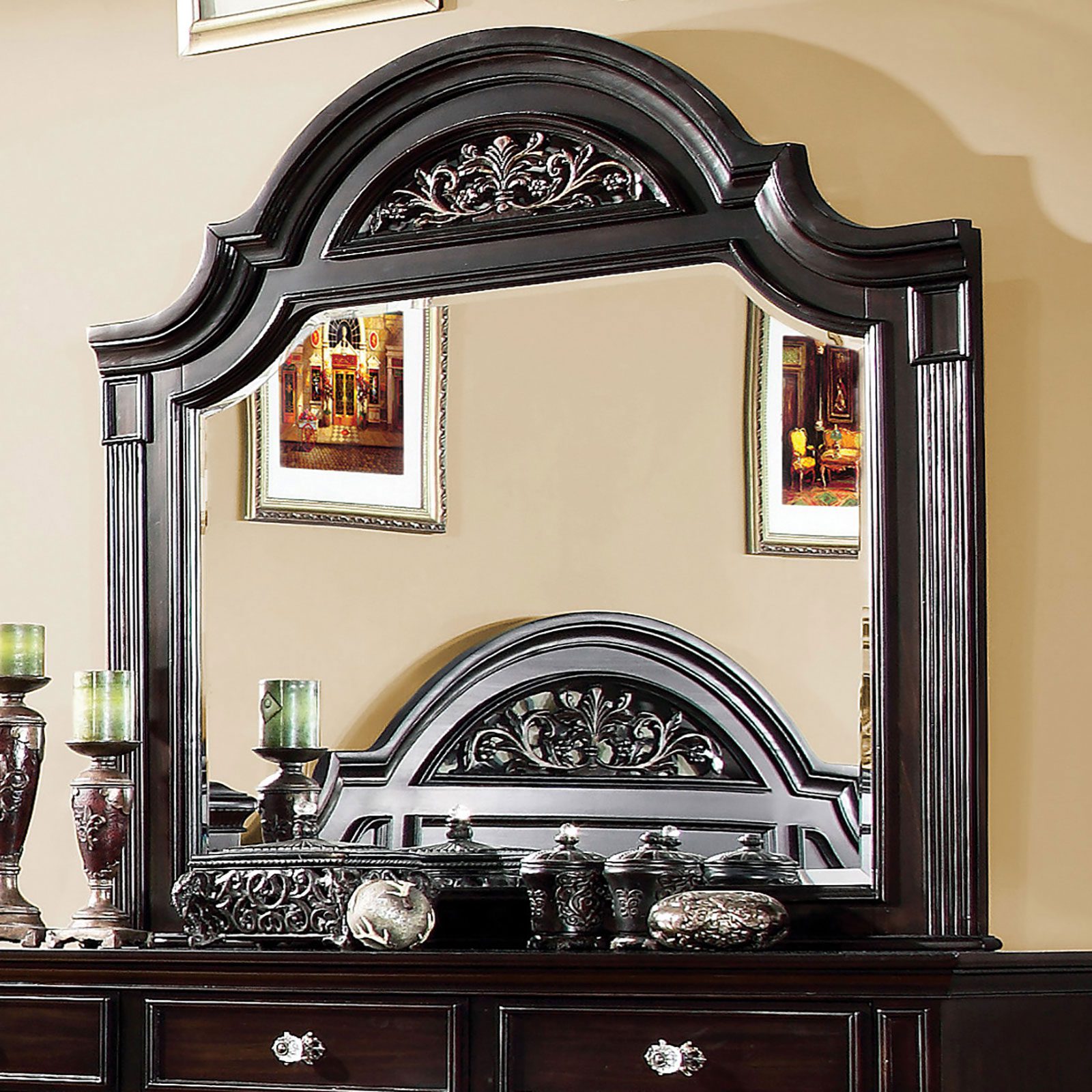 Syracuse Mirror CM7129M By Furniture of America | U-Trade Furniture Syracuse Mirror CM7129M By Furniture of America