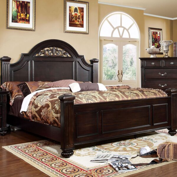 Syracuse Bed CM7129 E.King By Furniture of America