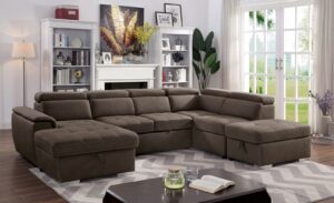 Hugo Sectional CM6963-SECT By Furniture of America