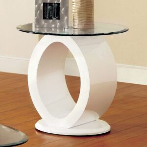 Lodia End Table CM4825WH-E By Furniture of America