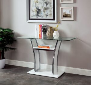 Staten Sofa Table CM4372WH-S By Furniture of America