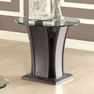 Manhattan End Table CM4104GY-E By Furniture of America
