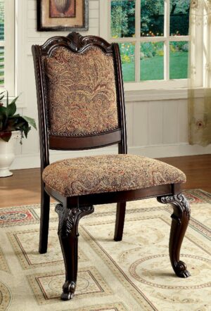 Bellagio Side Chair (2/Box) CM3319F-SC-2PK BY Furniture of America