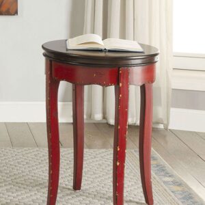 Molly Side Table CM-AC150RD By Furniture of America