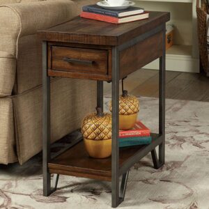 Brick Attic Side Table CM-AC286 By Furniture of America