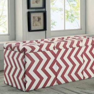 Zahra Storage Ottoman CM-BN6031RD By Furniture of America