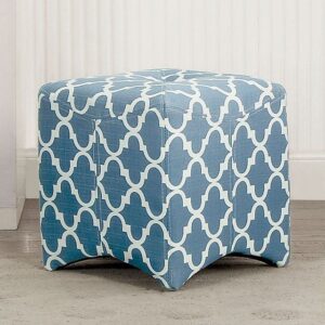 Zaira Ottoman CM-BN6023BL By Furniture of America