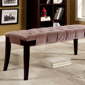 Milany Bench CM-BN6201BR By Furniture of America