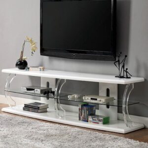 Ernst 60" Tv Stand CM5901WH-TV-60 By Furniture of America