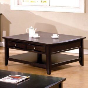 Baldwin Square Cocktail Table CM4265DK-SQ By Furniture of America