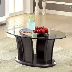 Manhattan Coffee Table CM4104GY-C By Furniture of America