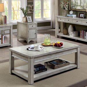 Meadow Coffee Table CM4327WH-C By Furniture of America