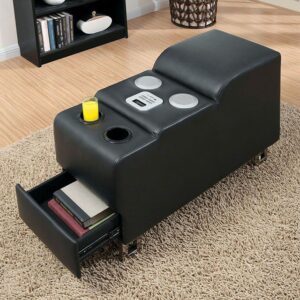 Kemi Speaker Console CM6553BK-CS By Furniture of America