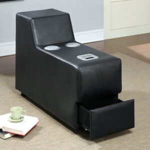 Floria Speaker Console CM6122BK-CS By Furniture of America