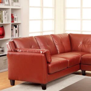 Peever Sectional CM6268RD-SET By Furniture of America