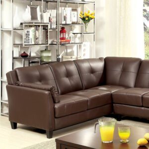 Peever Sectional CM6268BR-SET By Furniture of America