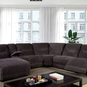 Zuben Sectional CM6853 By Furniture of America