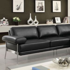 Eilidh Sectional CM6422BK By Furniture of America