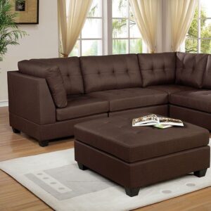 Pencoed Sectional CM6957BR By Furniture of America