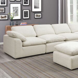 Joel Sectional CM6974BG-6SEAT By Furniture of America