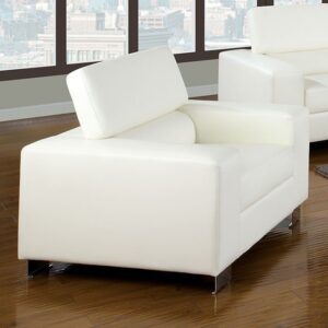Makri Chair CM6336WH-CH BY Furniture of America