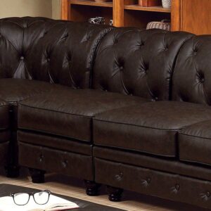 Stanford Armless Chair CM6270BR-CH BY Furniture of America