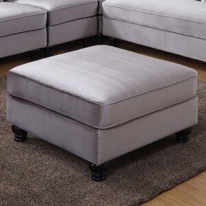 Jolanda Ottoman CM6158GY-OT BY Furniture of America