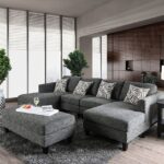 Lowry Sectional w/ Ottoman CM6363 BY Furniture of America