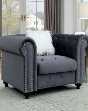 Giacomo Chair CM6240GY-CH BY Furniture of America