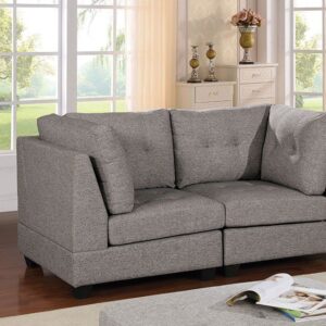 Pencoed Love Seat CM6957LG-LV By Furniture of America