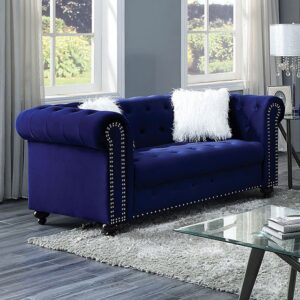 Giacomo Loveseat CM6240BL-LV BY Furniture of America