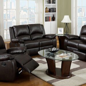 Oxford Sofa w/ Flip-Down Table CM6555-S-BTD  BY Furniture of America