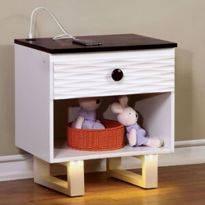 Meredith Night Stand w/ USB Outlet CM7191N BY Furniture of America