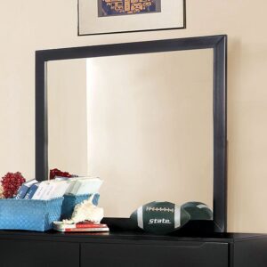 Lennart Rectangular Mirror CM7386BK-M BY Furniture of America
