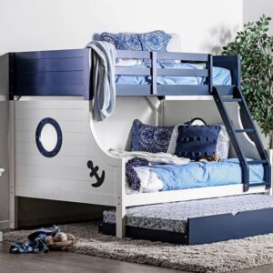 Nautia Twin/Full Bunk Bed CM-BK629 BY Furniture of America