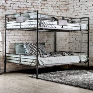 Olga Queen/Queen Bunk Bed CM-BK913QQ BY Furniture of America
