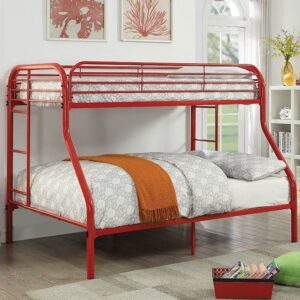 Opal Twin/Full Bunk Bed CM-BK931RD-TF BY Furniture of America