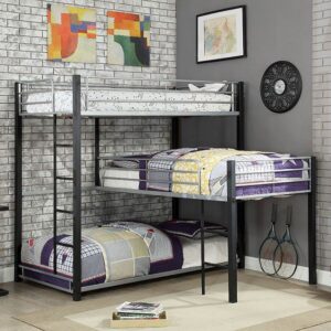 Aubrey Twin Triple Decker Bed CM-BK919 BY Furniture of America
